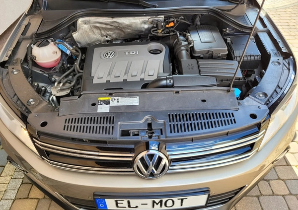 Volkswagen Tiguan cena 59800 przebieg: 140000, rok produkcji 2013 z Drezdenko małe 704